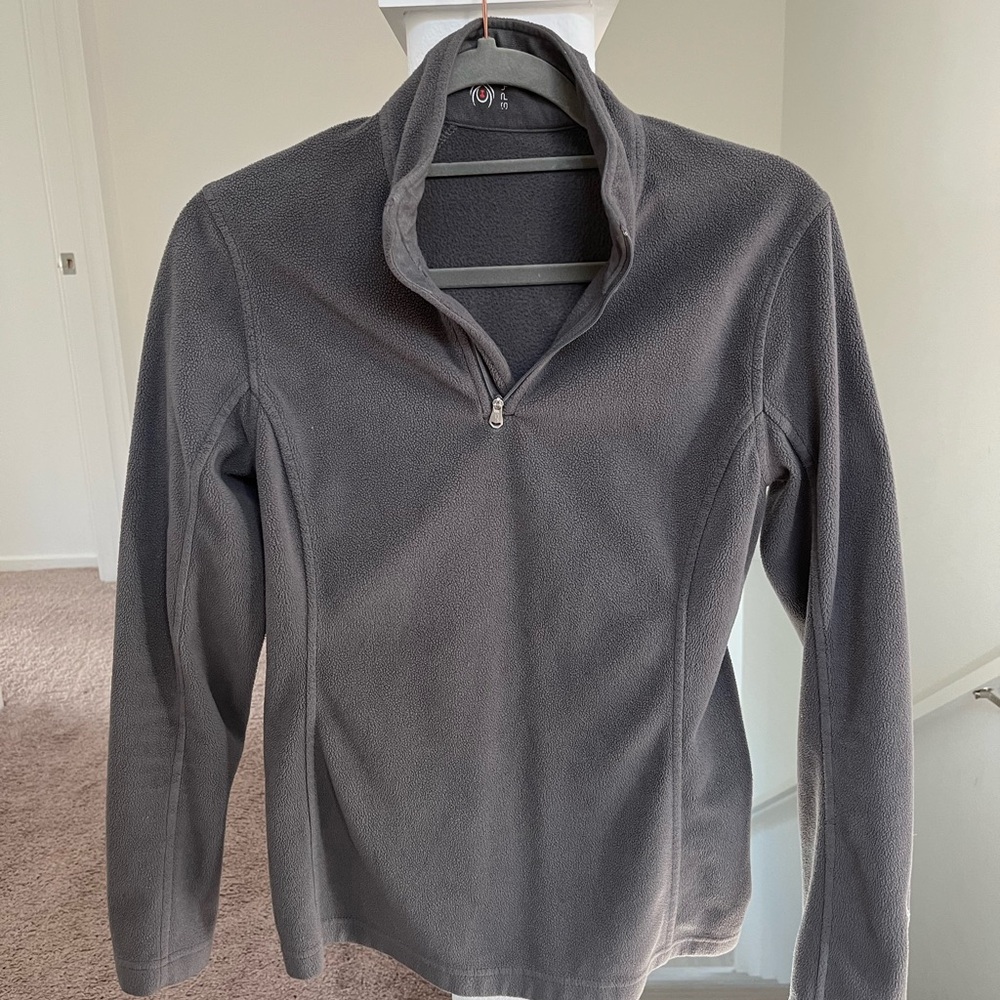 SPYDER Gray Quarter-Zip Fleece women’s Pullover